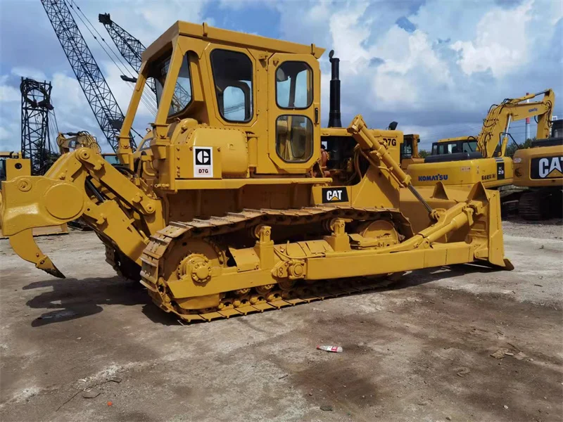 Недорогая гусеничная бульдозер/японский бульдозер CAT D7G б/у CAT D6D D7G D7H D7R D6R Гусеничные бульдозеры на продажу