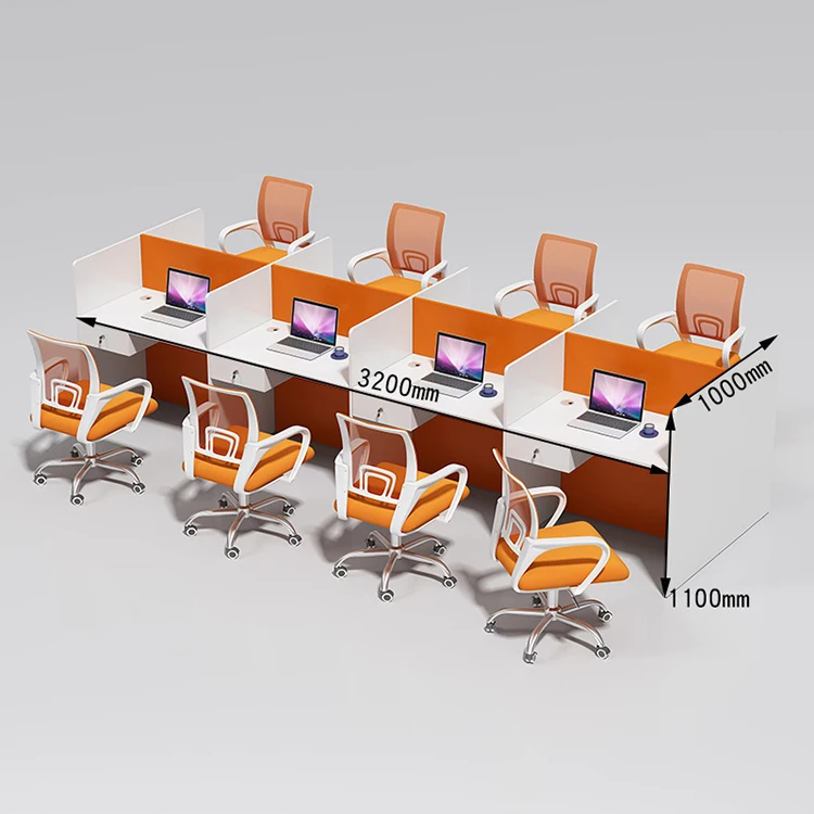 Перегородка Модульная офисная Рабочая станция современный значок рабочее пространство акустическая 4 6 8 10 человек офисная Рабочая станция перегородка настольная мебель