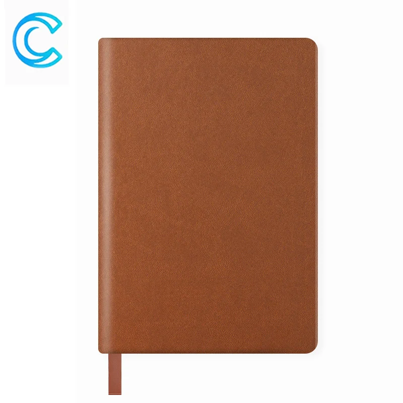 Diary Book Simple A5 Leather Business Notebook Meeting Record Small Fresh Office Supplies Thickening Work Noteboo