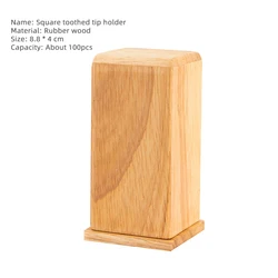 Portable toothpick jar creative bamboo toothpick holder simple home restaurant toothpick box
