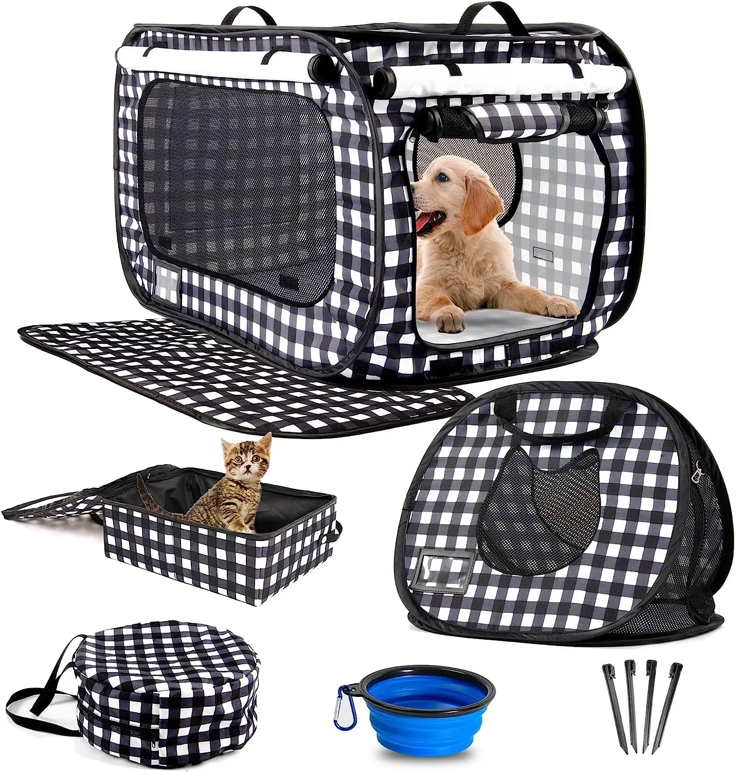 Pop up Cat Cage 5 шт. набор