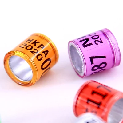 2020, принадлежности для голубей, 8 мм, аксессуары для голубей, кольцо для ног птиц