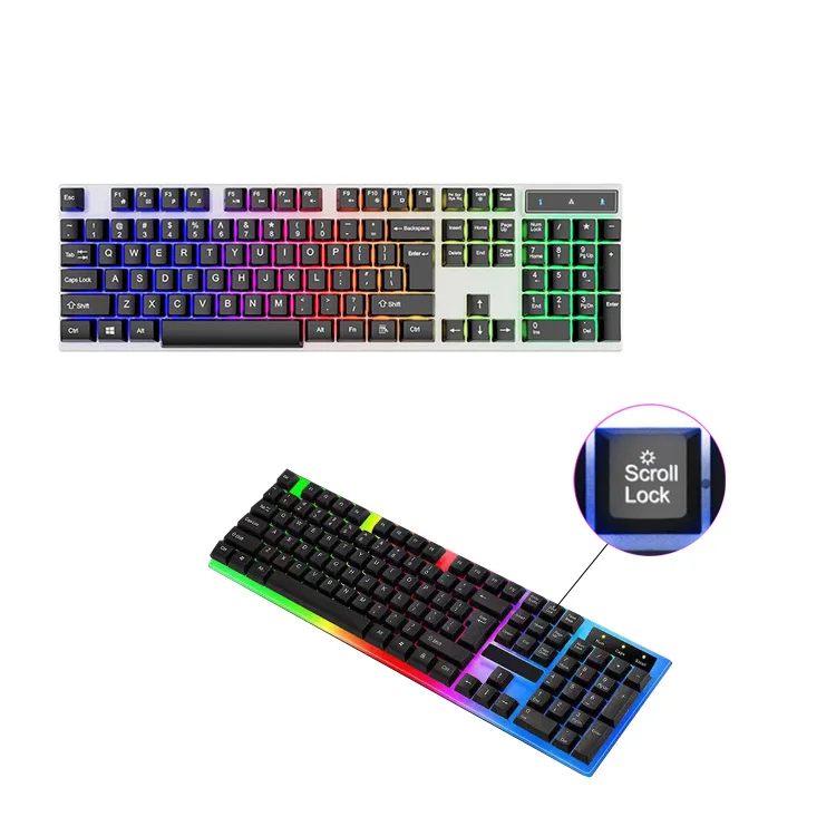 Подарочный набор для игровой клавиатуры и мыши с логотипом