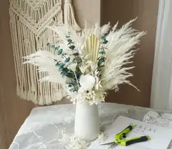 Every Love vase filler natural  decor Dried flower bouquet Pampas Grass for Arrangement home decoration home