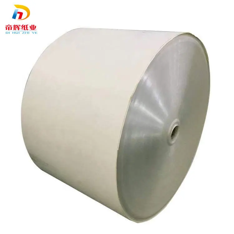 Raw materials single / double sided PE Coated Paper for disposable paper cup container maker in Roll / Sheet / Fans