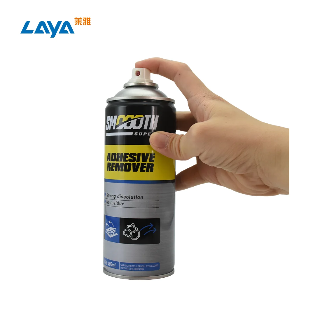 Adhesive Remover Aerosol Cleaning Spray for Vehicle Household Use 400ML MSDS Available Factory Wholesale
