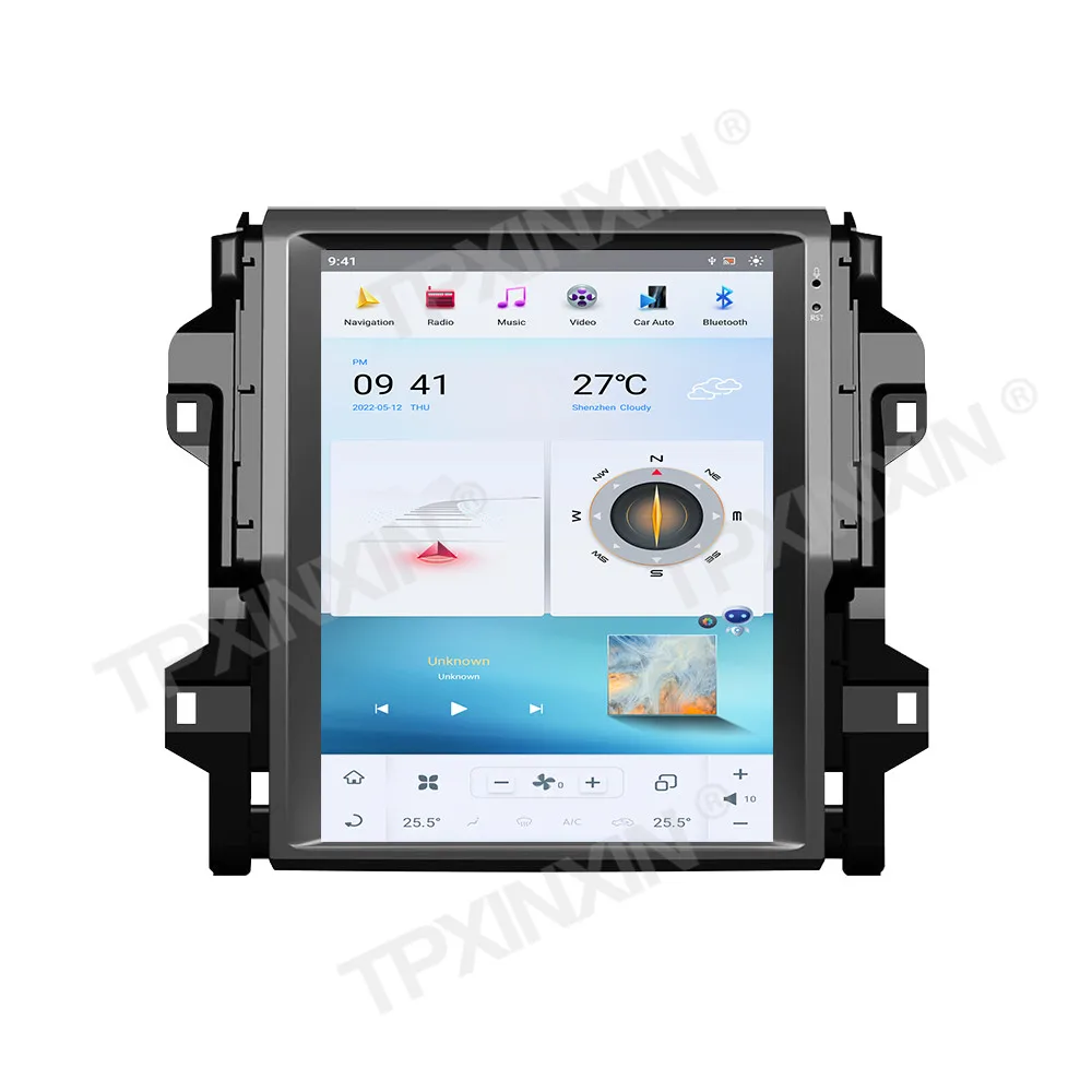 Car Radio For Toyota Fortuner 2016-2022 Car Multimedia Video Player Navigation stereo GPS Android 13