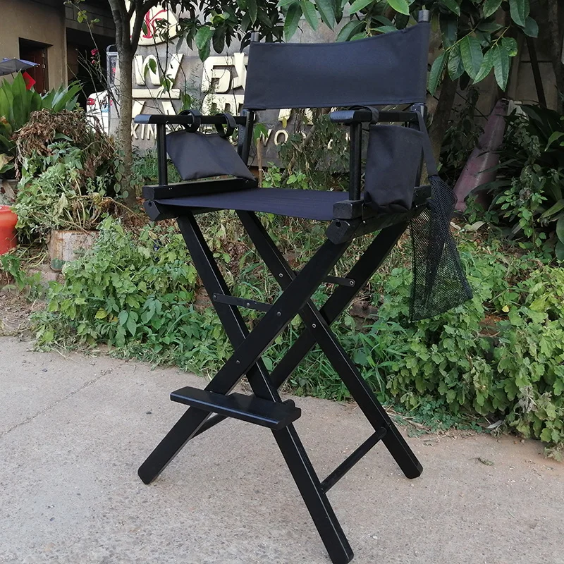 Manufacturer custom popular wooden folding foldable portable professional make-up artist director chair