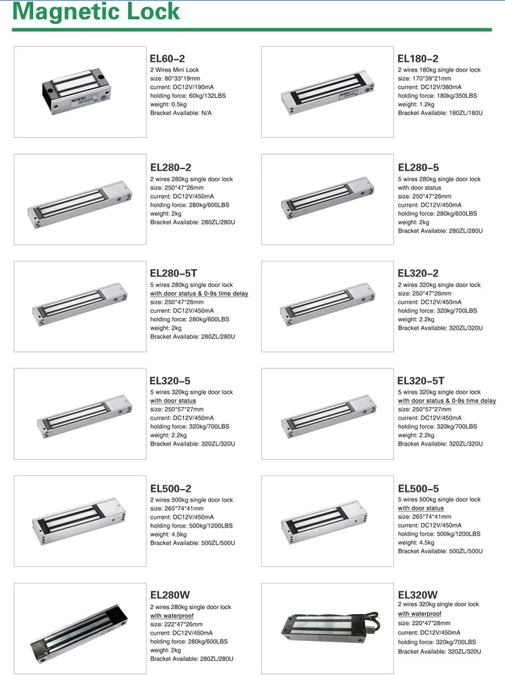 IP66 IP67 IP68 waterproof outdoor 300KG 320kg 700 LBS electronic EM electromagnetic door lock for outdoor access control system