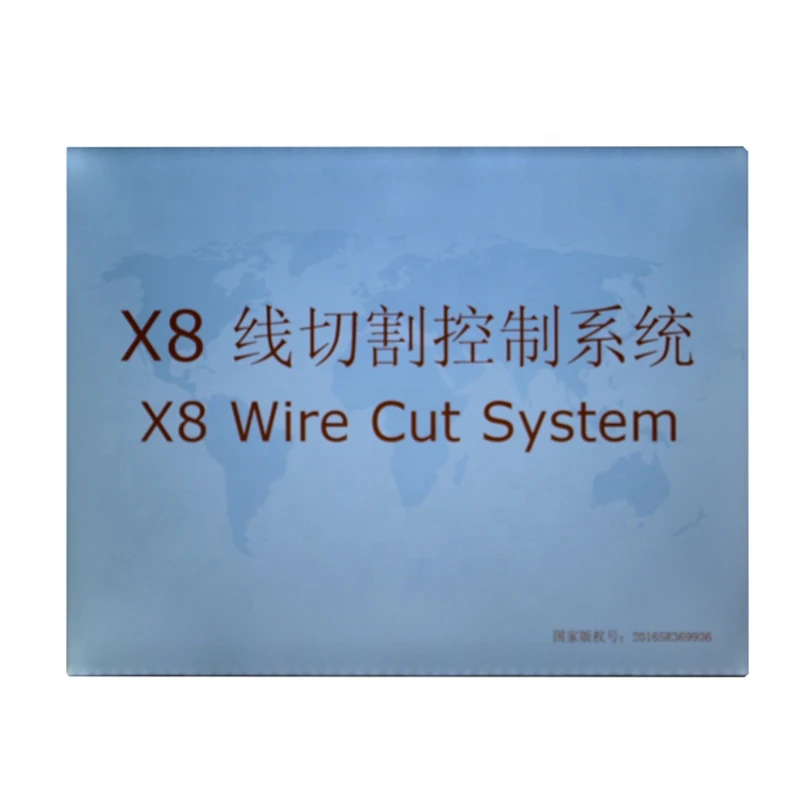 DK7763 cnc edm wire cutting machine with vertical cabinet control