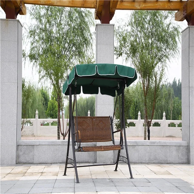 
Wholesale Price 2-seat Outdoor Garden Patio Canopy Swing Chair 