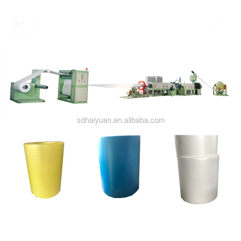 Polystyrene material foam sheet/foam plate/box/tray/container extruder machine