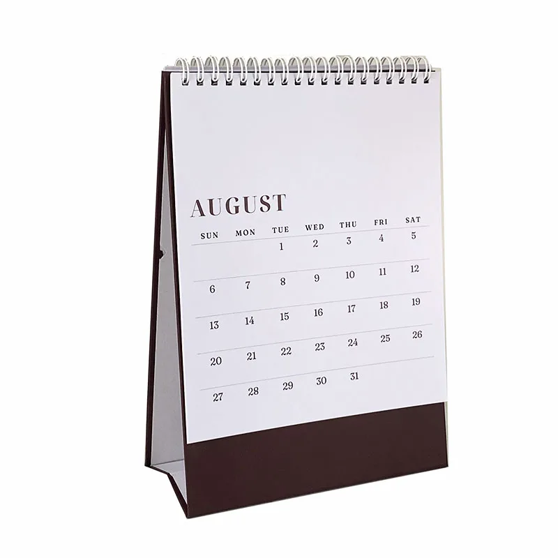 2025 mini calender motivational desk calendar custom printing perpetual calendar for table new year 365 chinese calendar