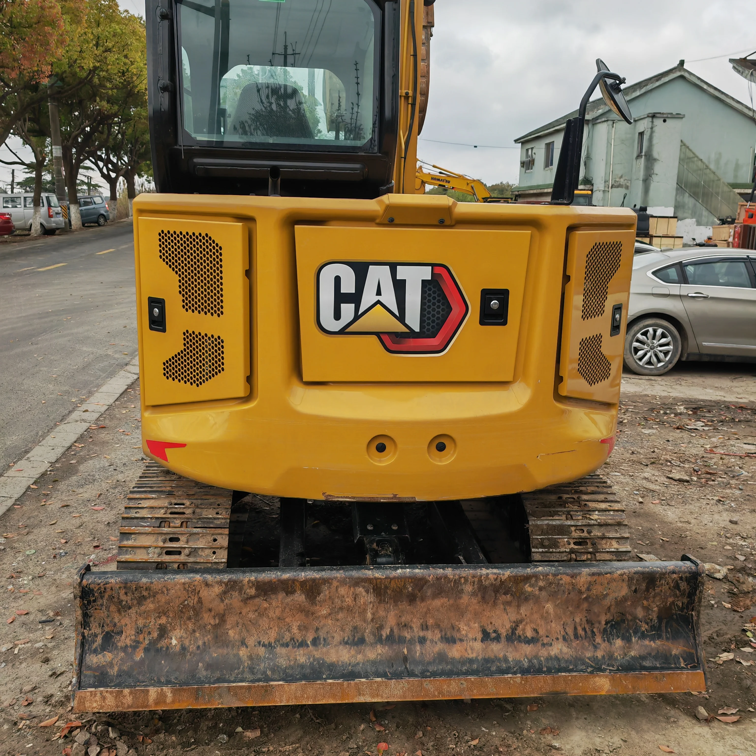 High work efficiency low price used cat 306 crawler excavator 6 ton excavator in shanghai china for sale