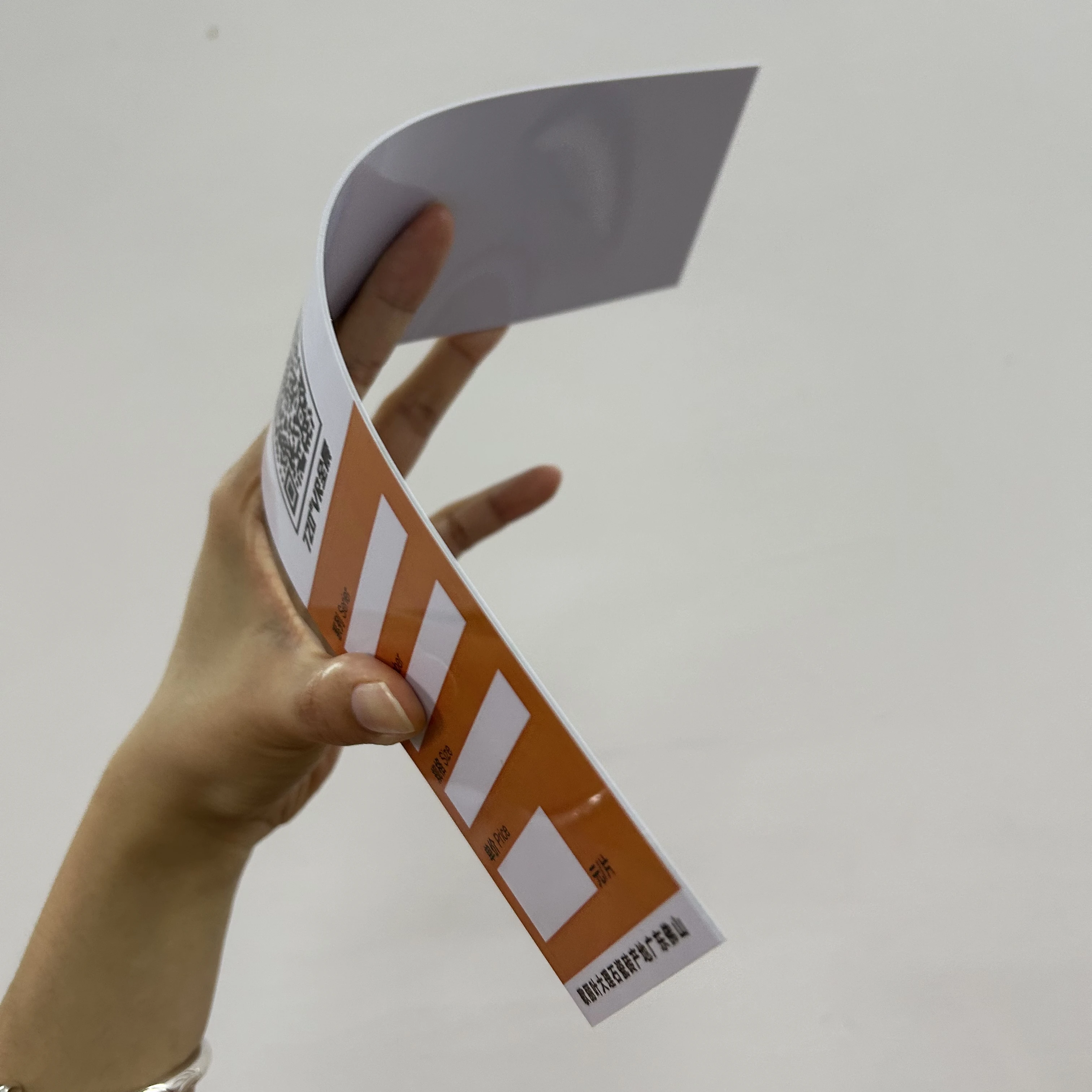 PVC custom card with custom size, waterproof