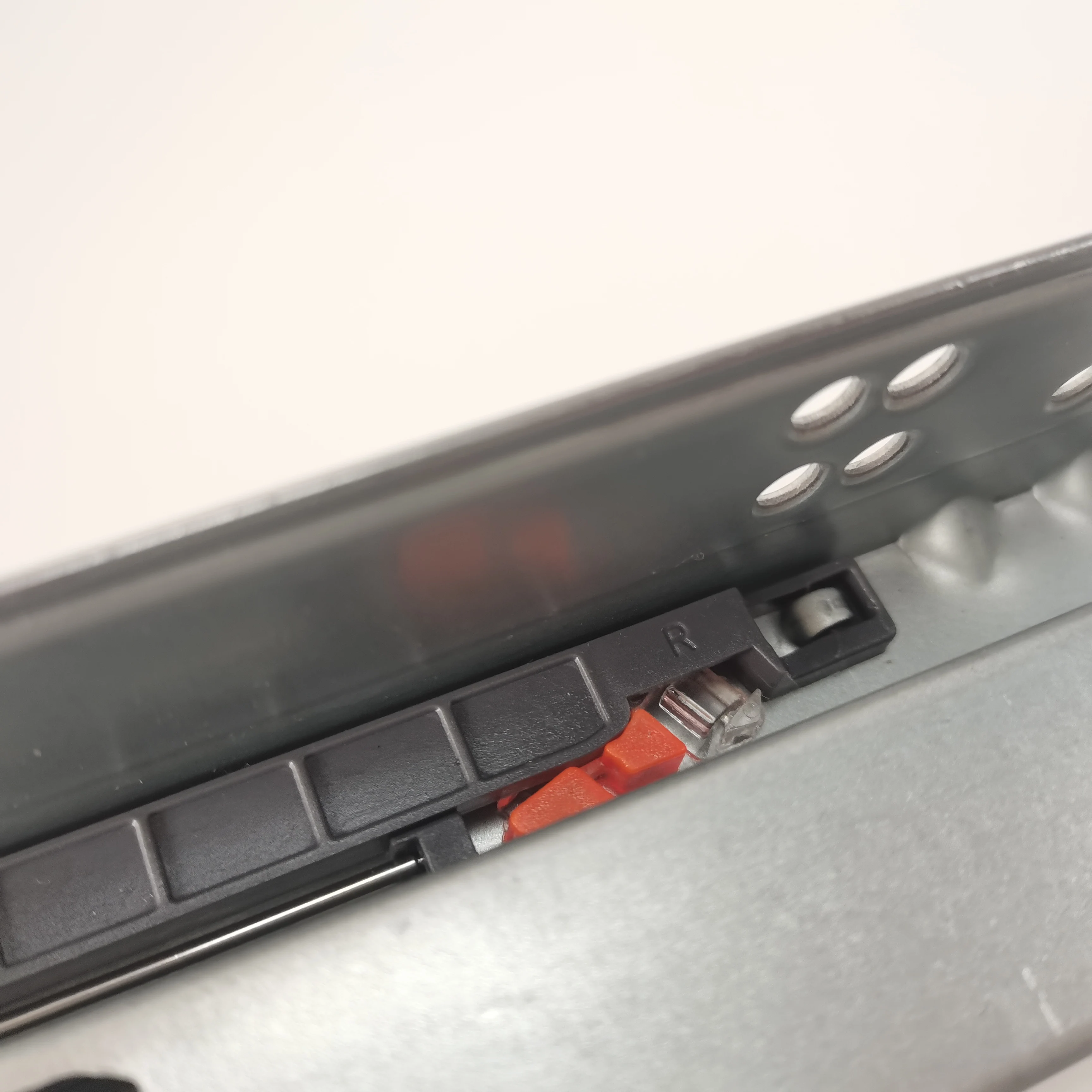 FGVSLIDE cabinet soft closing floor mount under drawer slides concealed slides with plastic lock