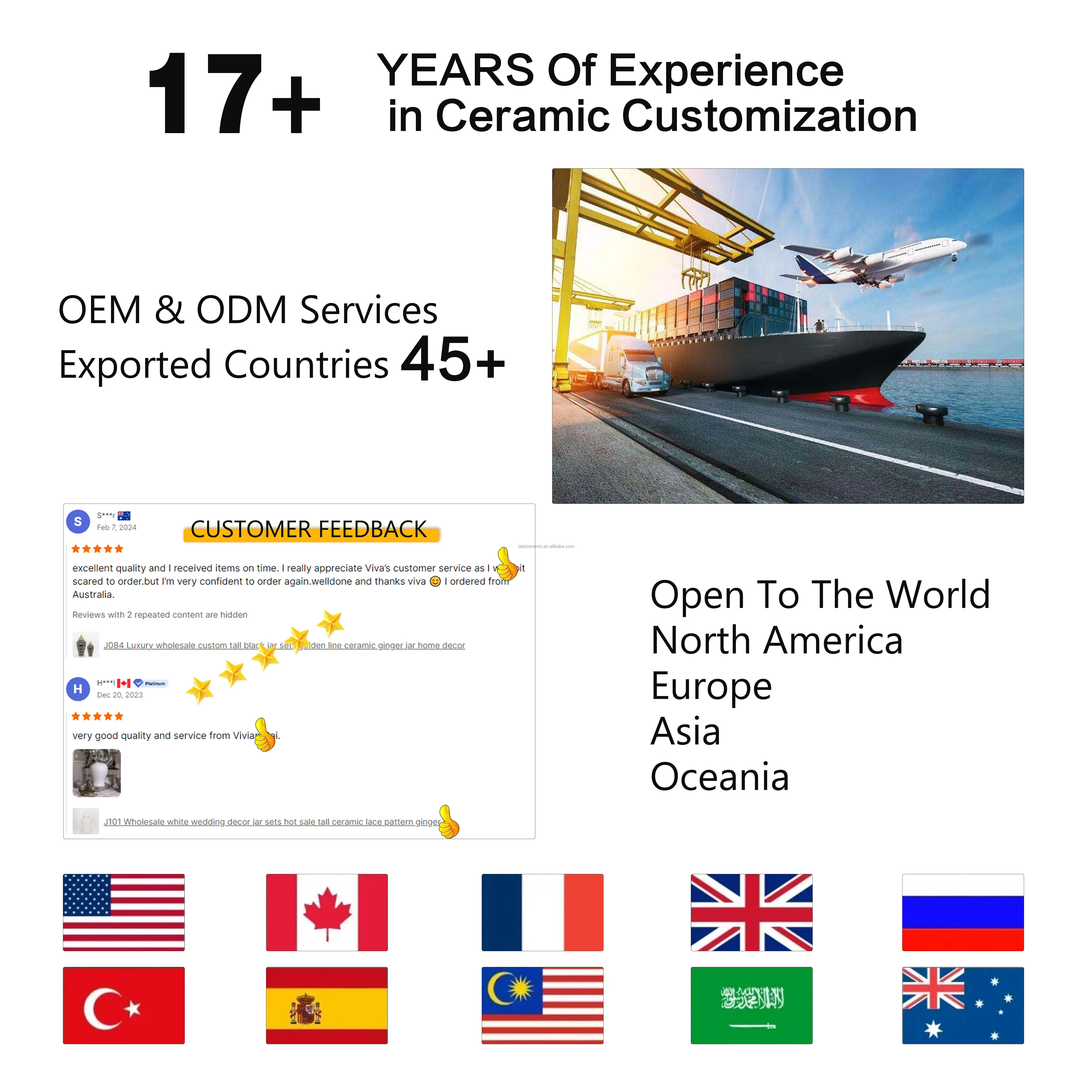 V135P Exquisite canton fair decor vase wedding centerpieces pink flower jar ceramic vase home decor porcelain manufacture