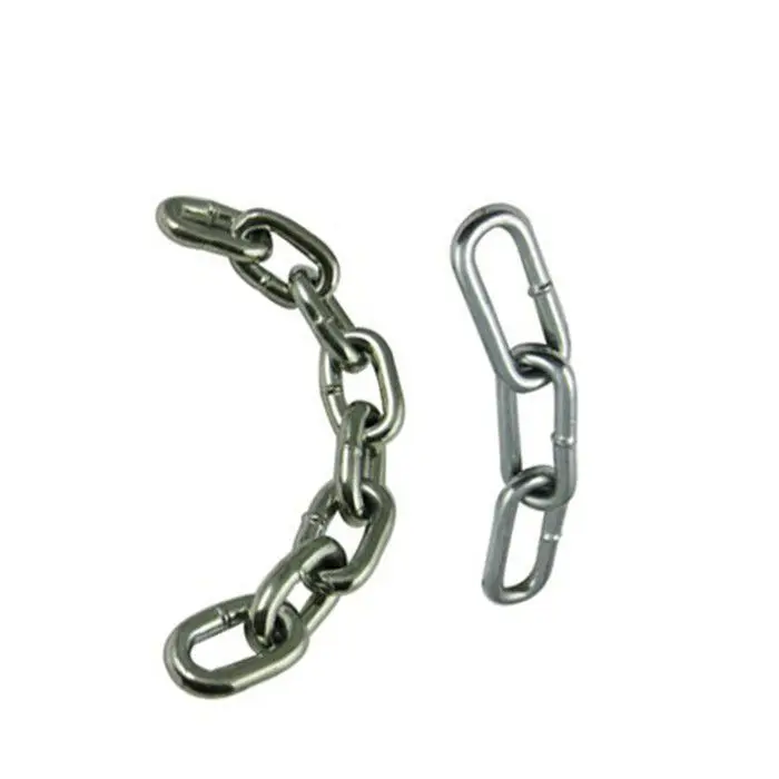 Quality DIN763 Germany Standard Hot Dipped Short Long Electro Galvanized Hinge WLL BL Lifting Link Chain
