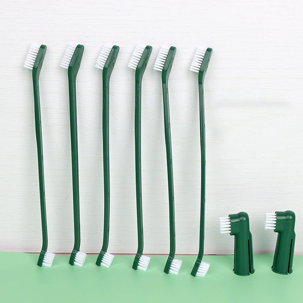 Cheap price Wholesale Pet Finger Tooth Brush Stick Paste Dog Toothbrush Set