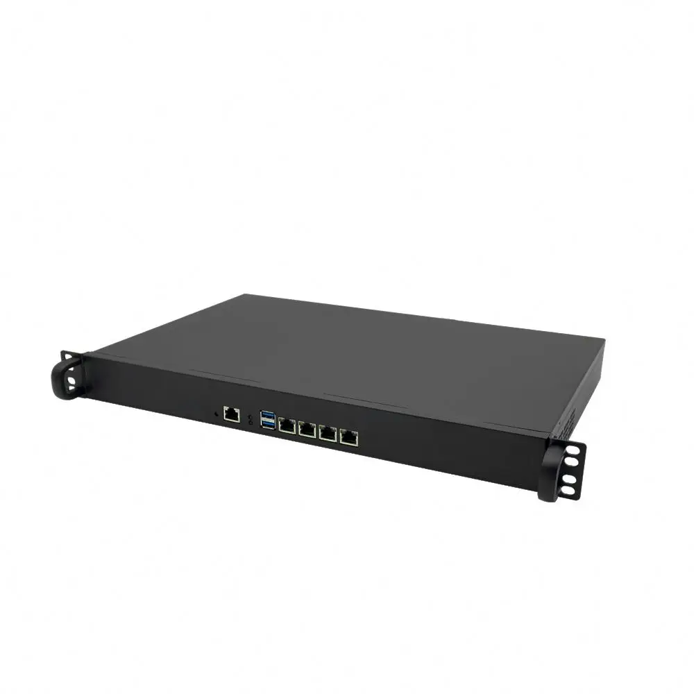 Factory 4 Gigabit D525 Pfsense 1U PC firewall server 1U firewall 2*USB 2.0 1*RS232 D525 VPN firewall router pfsense server
