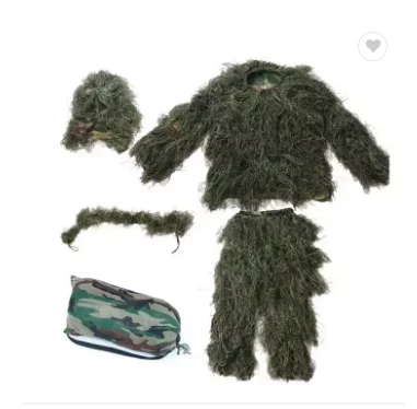 Камуфляжная одежда ghillie костюм легкое охотничье снайперское снаряжение для пустыни