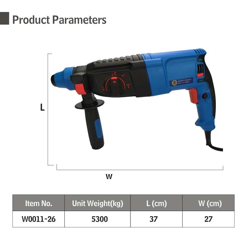 800W 26mm Electric hammer drill chisel