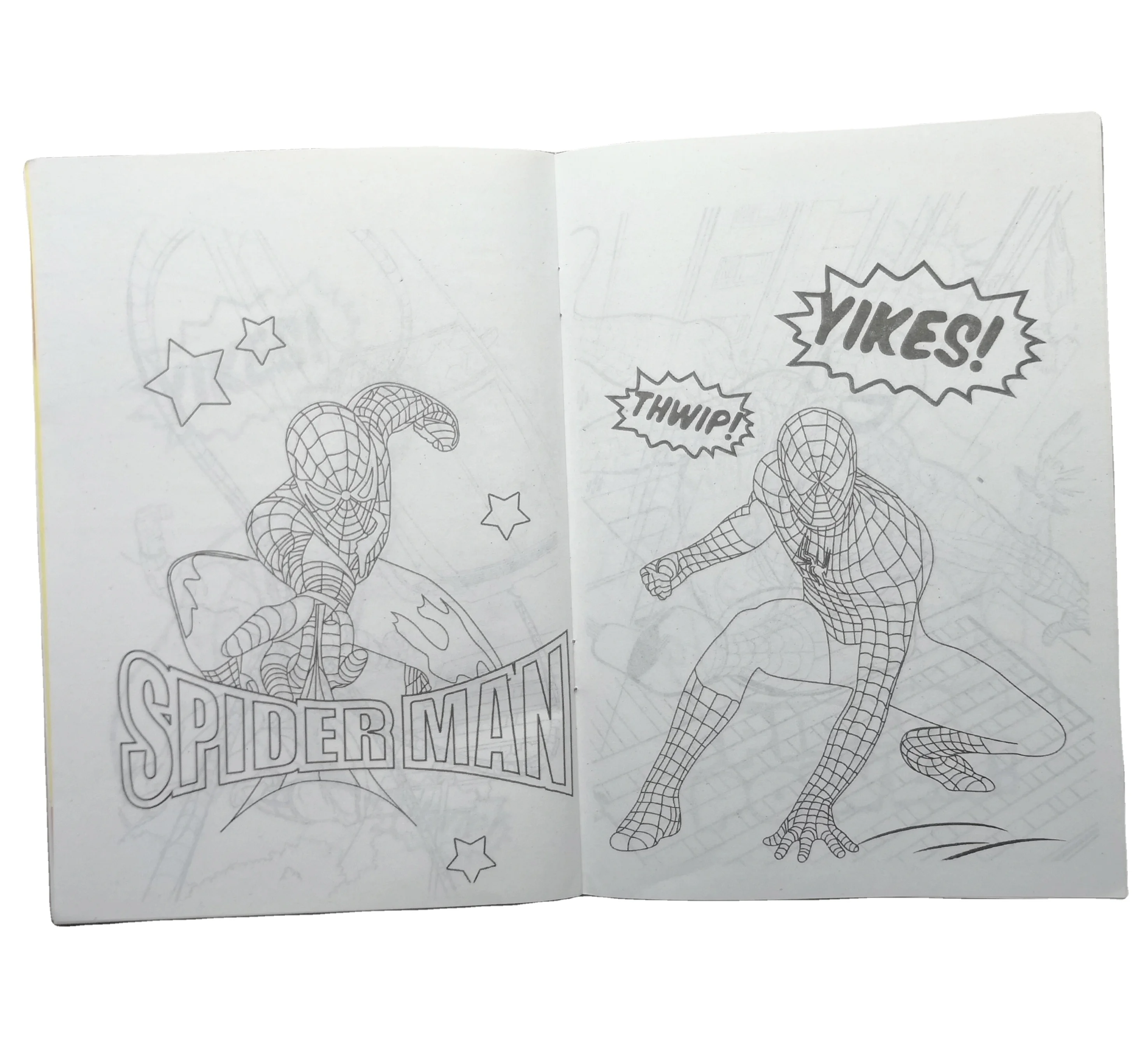 Недорогая 2021 экологически безопасная детская развивающая книга-Раскраска с принтом в твердом переплете для детей