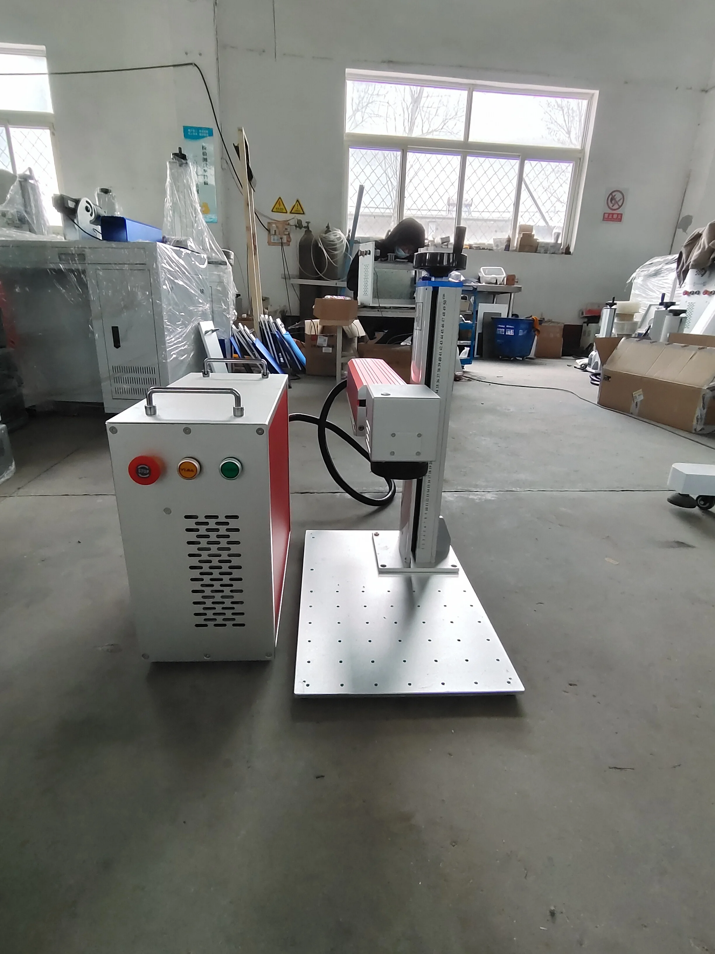60W JPT Mopa Fiber Laser with 110mm 200mm 300mm Size Quartz Lens Original EZCAD SG7110 Scanner Free Goggles and Test Cards