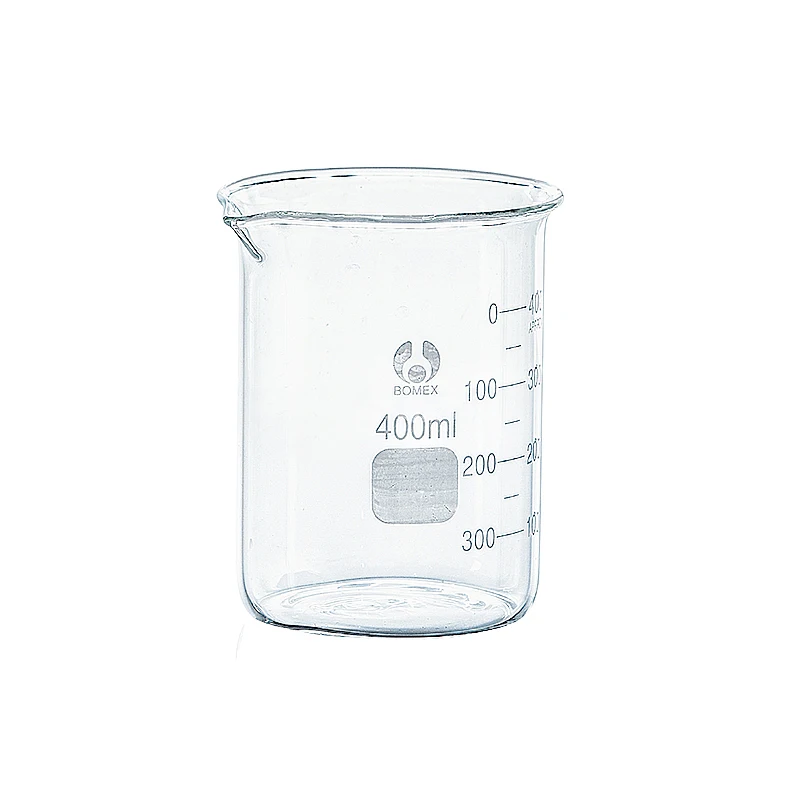 Laboratory 50 100 250 500 1000 2000ml Heat Resistant Graduated Glass Measuring Cup Glass Beaker with handle