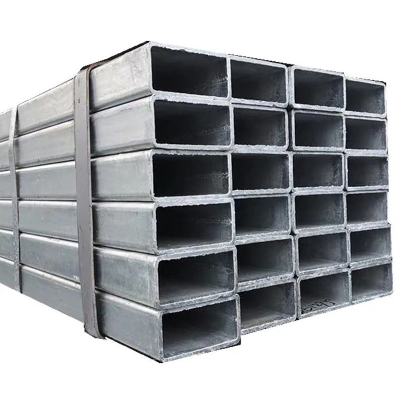 2x2 Galvanized Hollow Section 14 gauge tubing tubular iron Square Steel Pipes tube for Shelter Structure