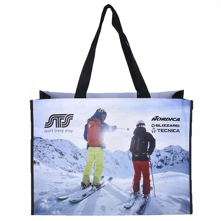 Custom Recycled Pet Shopping Bag Recycled Plastic Bottle Tote Bag