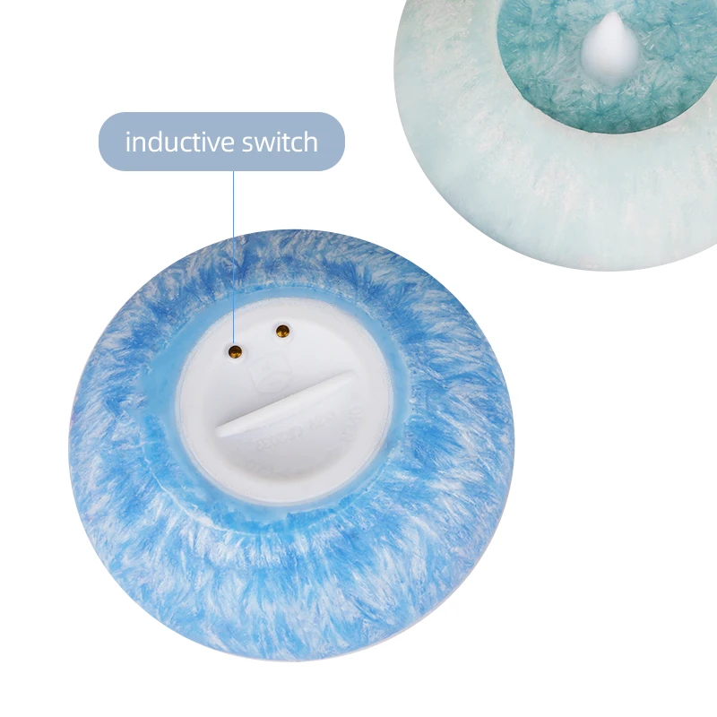 Real Wax LED Candles Crystalline Water Activated Floating Candle Factory Wholesale Customized Floating Electronic Candle