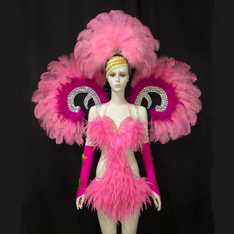 Hola pink samba costume/women brazil costume/Carnival costume