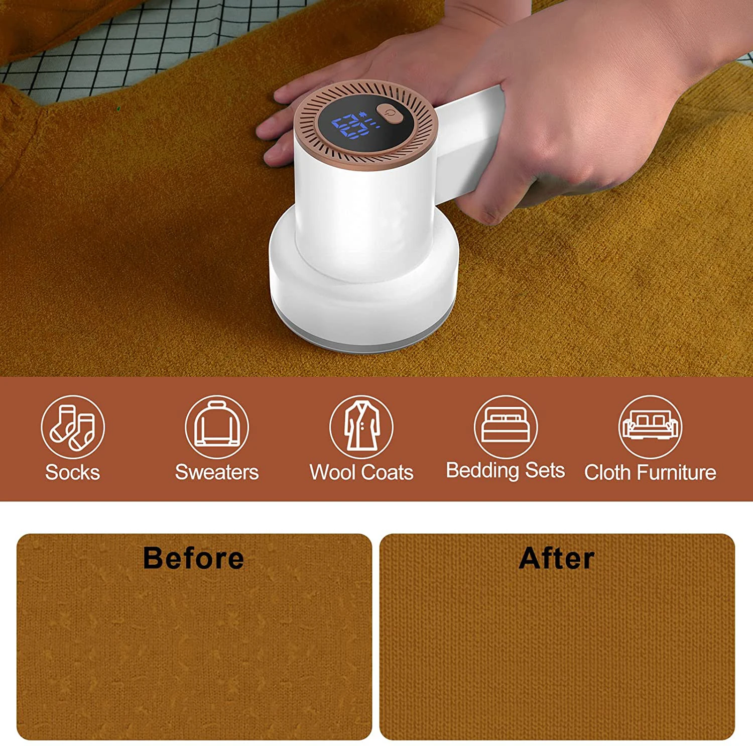 2022 manufacturer supply Sweater Defuzzer 2 in 1 lint remover lint roller