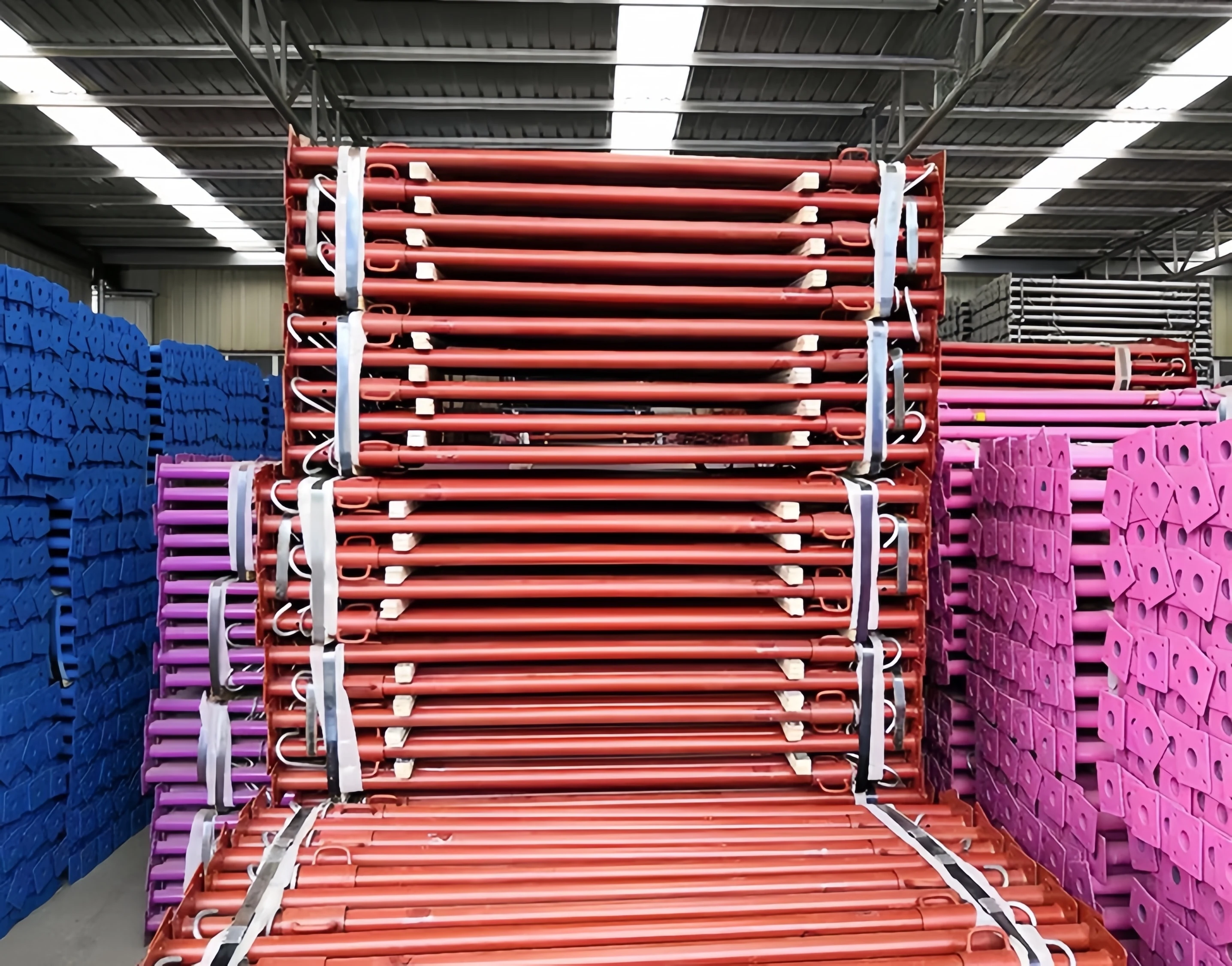 Galvanized Adjustable Shoring Props Adjustable Concrete Formwork Support Steel Props for Construction