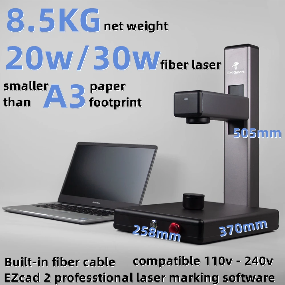 Nameplate Dog Cat Pet Tag Fiber Laser Marking Engraving Machine