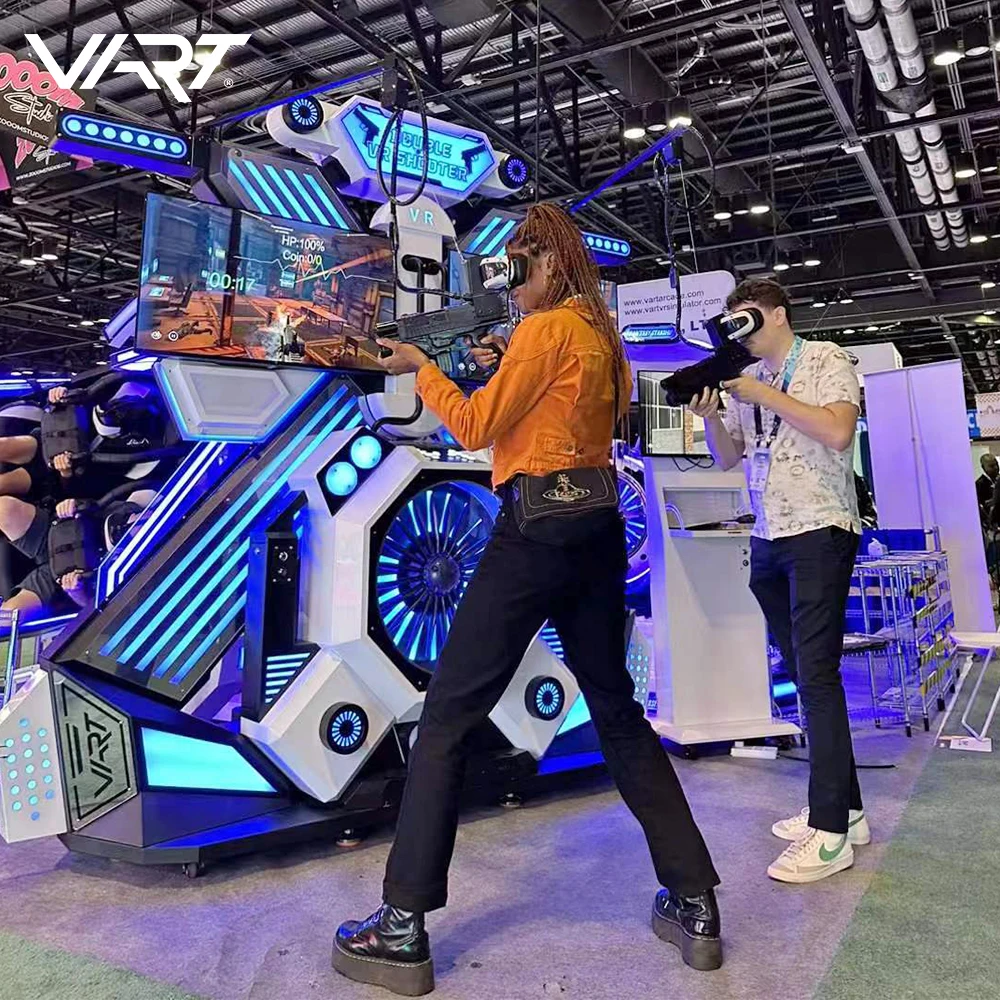 VART indoor playground equipment 9d vr arcade game shooting machine