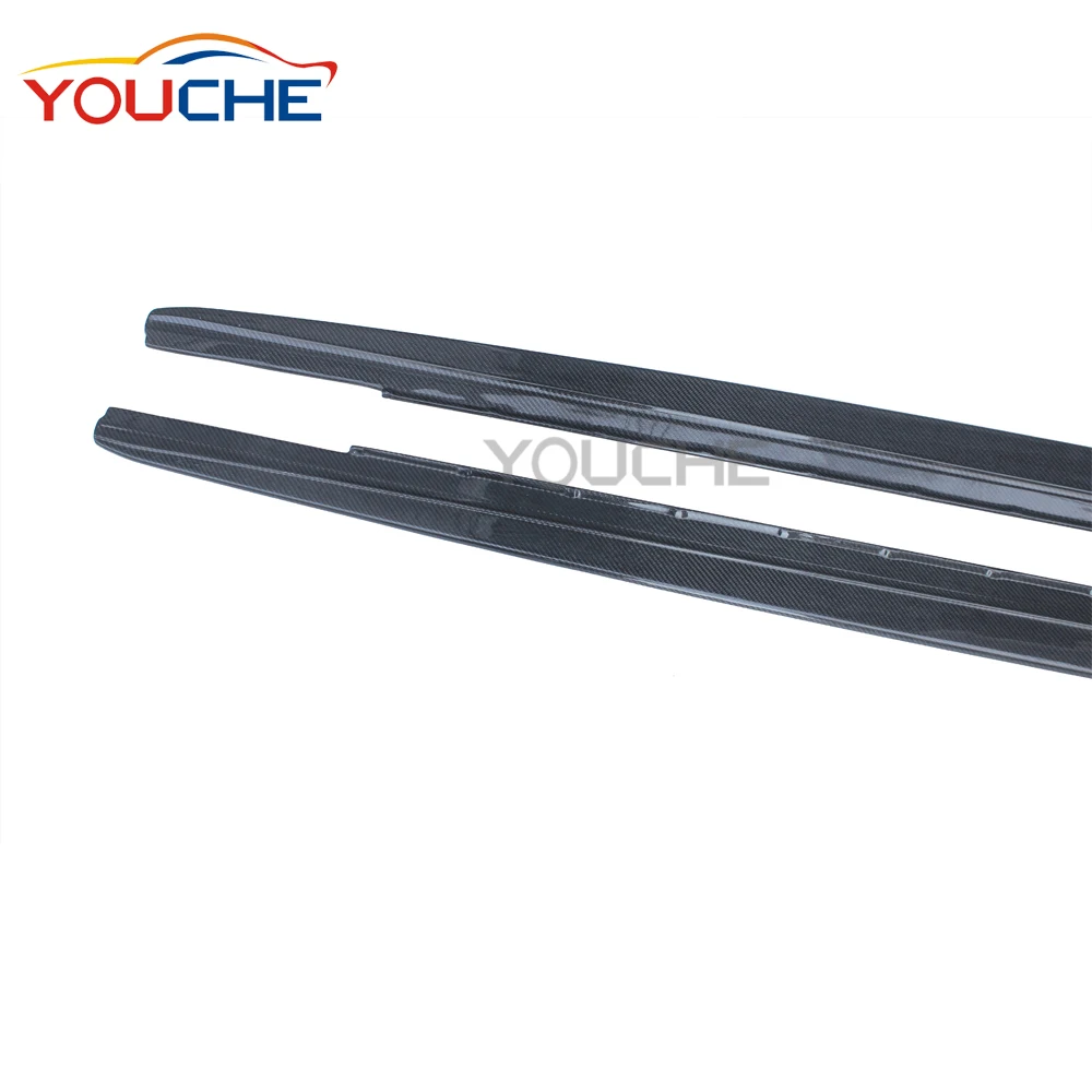  Боковые удлинители G30 M-Tech style из углеродного волокна для BMW 5 серии G38 M детали спортивного бампера кузова