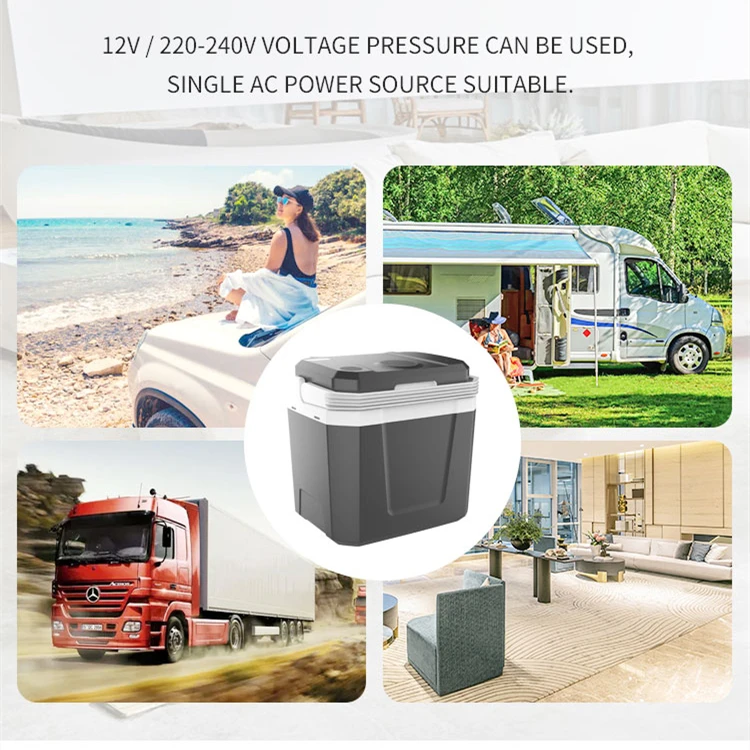 33L Portable Car Fridge Beer Bottle Can Warmer and Cooler for Outdoor or Camping Cooler Box  Car Refrigerator 12V