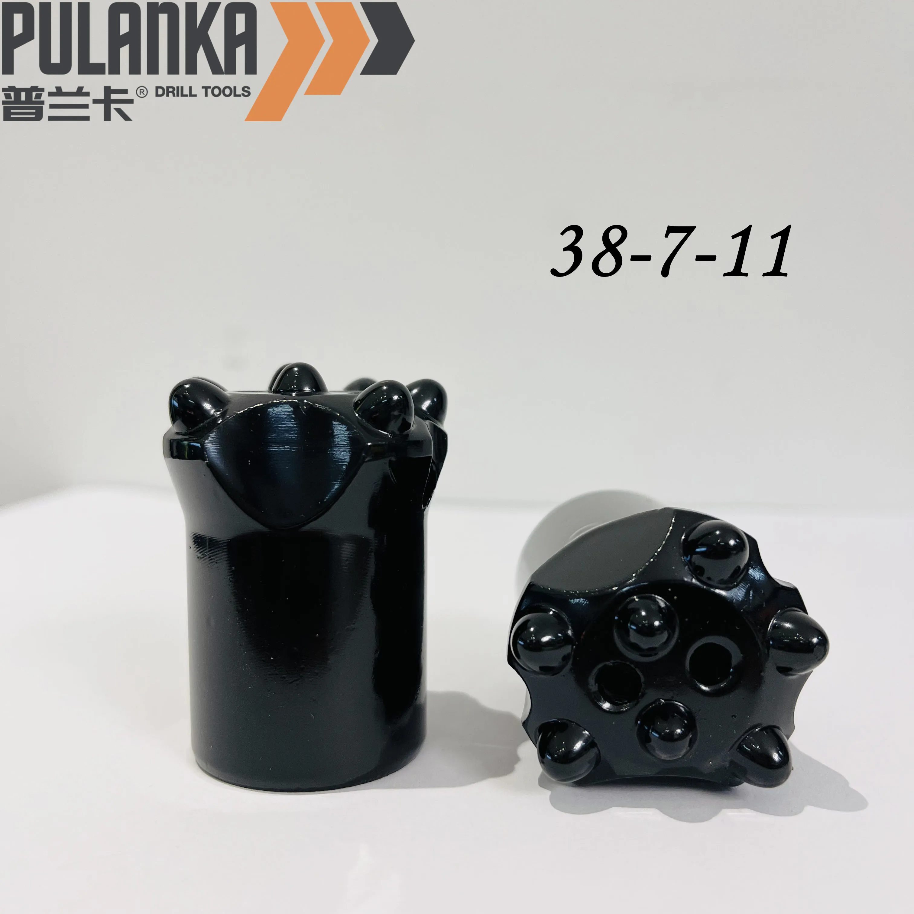 7, 8 Buttons, 7, 11, 12 Degree Tungsten Carbide Taper Button Drill Bits for Quarry