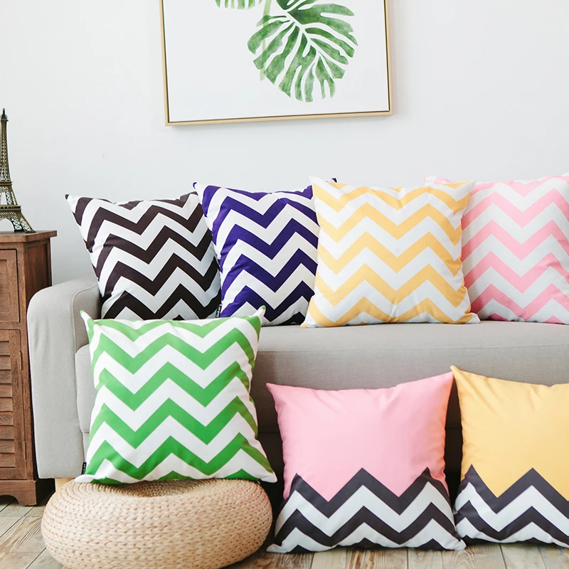 Wholesale super Soft cozy comfort customized sofa and bed indoor and outdoor pillow case cushion cover for home decor