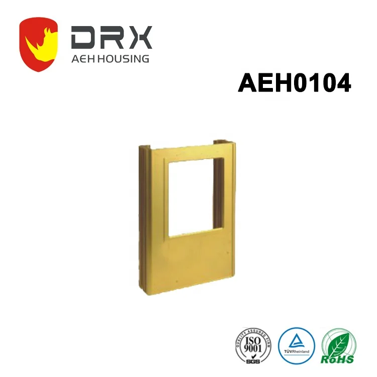
DRX AEH104 200x52.5x100mm heat sink extruded aluminum enclosure for electronic devices 