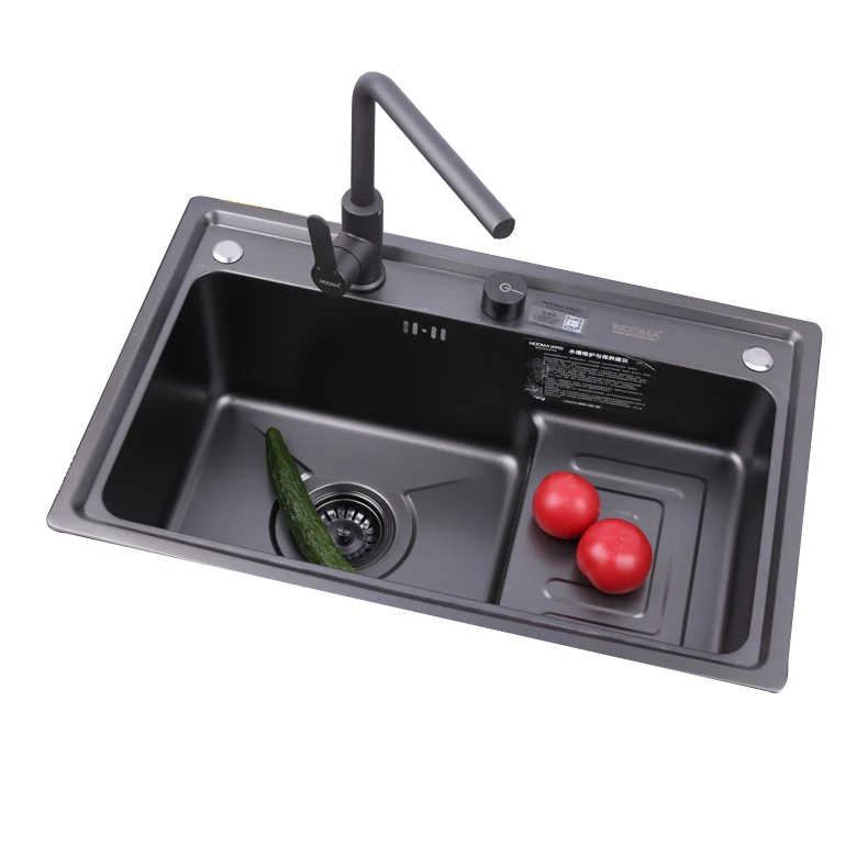 Stainless Steel Luxury Kitchen Sink New Design Corner Modern Functional Kitchen Sink Hand Made Kitchen Sink