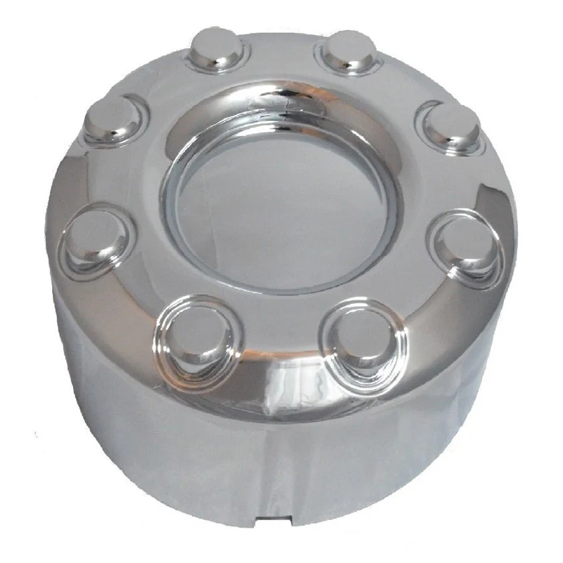 Universal Semi Truck Rear ABS Chrome Rear Wheel Axle Covers with Hub Size tapa eje cromado for American Trucks