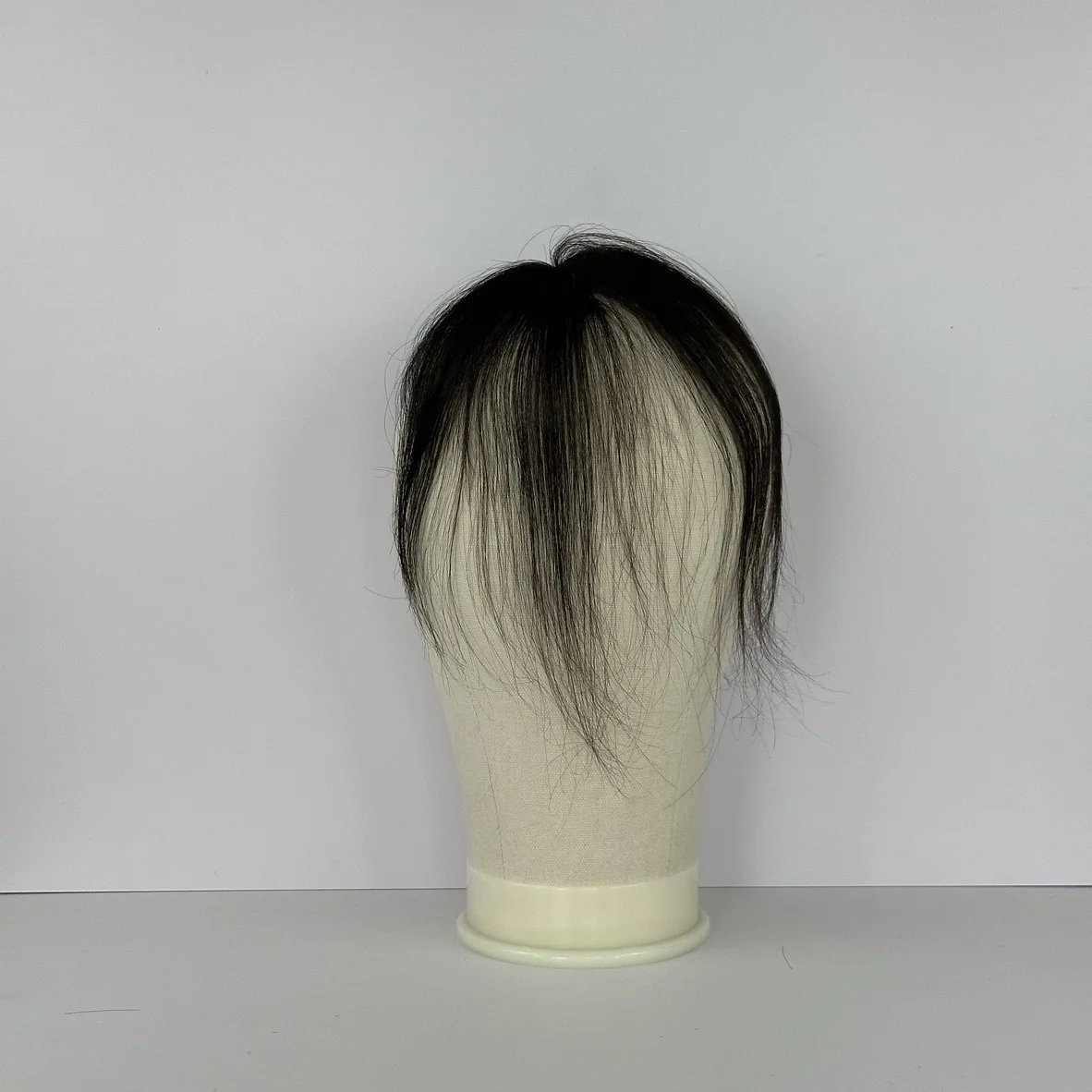 Hot Selling Baby Hair Bangs Clip In Fringe Pretty Invisible Front Hair Extension Clip-In 3D Human Hair Bangs Colored