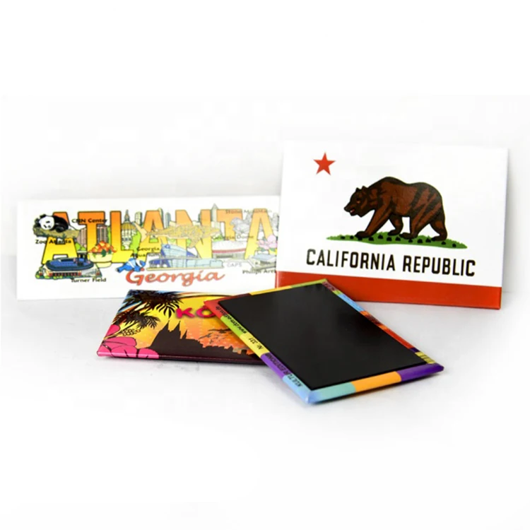 Изготавливаемая на заказ Оловянная тарелка, магнит на холодильник, туристический сувенир, подарок, металлический жестяной магнит на холодильник