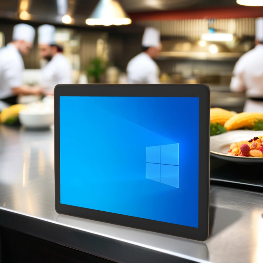 21.5 23.6 INCH industrial grade touchscreen Android restaurant KDS Kitchen Display System