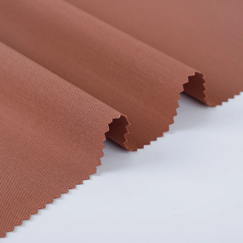 In stock new spring summer worsted wool fabric gabardine high count full wool twill dress suit fabric