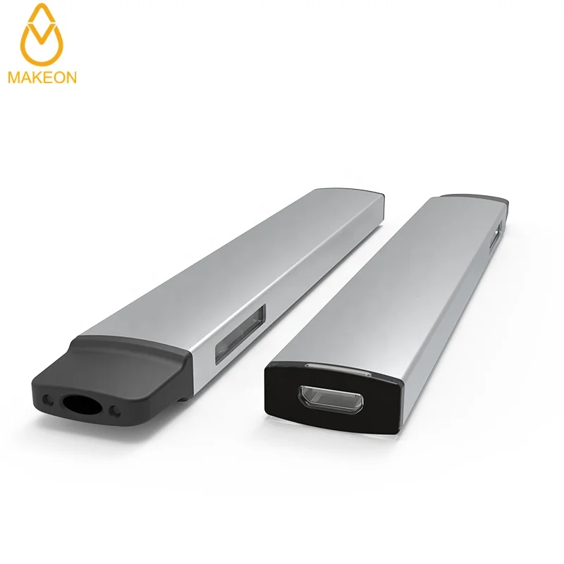
MAKEON Delta9 Bar Disposable Vape Pen Empty Pod Customize Brand Packaging Slim Stick Rechargeable Battery Lead free 