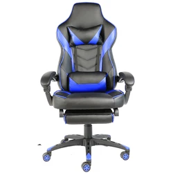 Wholesale Fashional Orange Leather Esport Pillow E-sport Executive Racing Pc Custom Vr Ps4 Gaming Computer Chair